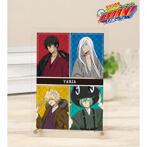 『家庭教師ヒットマンREBORN!』描き下ろし ヴァリアー 和洋折衷ver. A5アクリルパネル